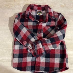 Thick flannel shirt